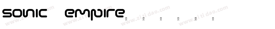 Sonic Empire字体转换
